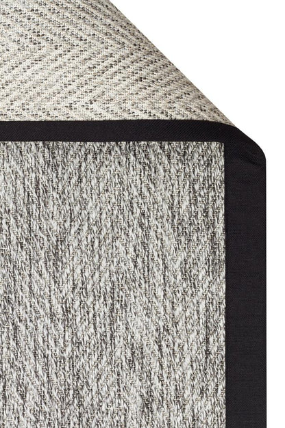 VENTURA SISAL VNT 2704 Gri Siyah halı - 100x200, 100x300, 120x180, 160x230 ölçü seçenekleri (görünüm 5)