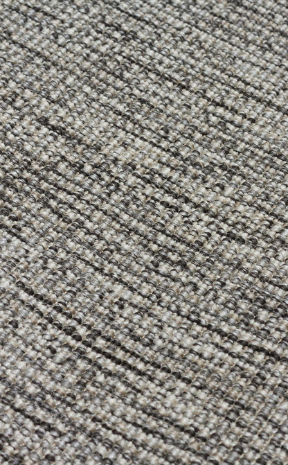 VENTURA SISAL VNT 2705 Gri Koyu Karışık halı - havsız düz dokuma
