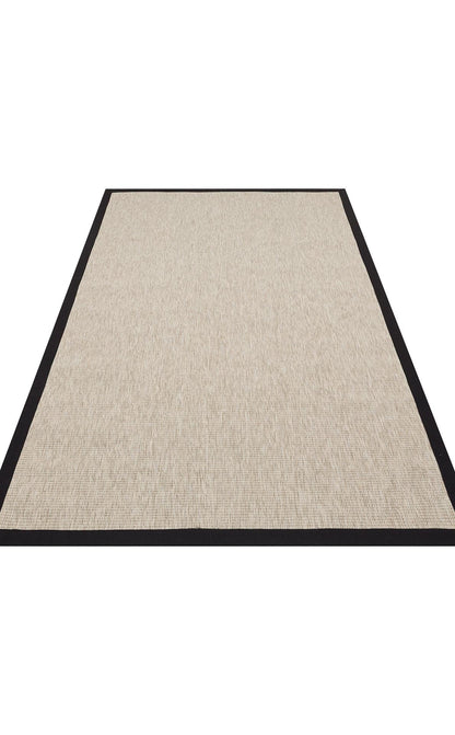 VENTURA VNT 2703 Açık Bej Siyah halı - 100x200, 100x300, 120x180, 160x230 ölçü seçenekleri (görünüm 6)