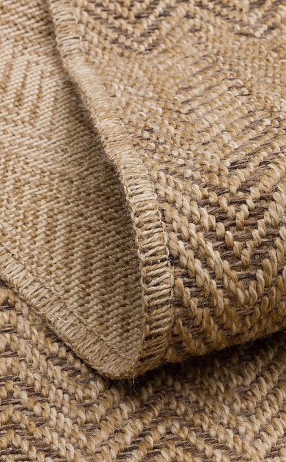 VENTURA XW VNT 02 Naturel Mocha halı - Overlok kenar bitimli