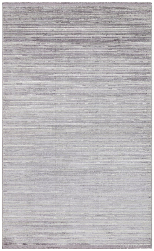 Eko Halı VERONA DYED VRD PLAIN Gri Overdyed Yumuşak İpeksi Tuşeli Yüksek Alçak Oymalı Modern İnce Makine Halısı