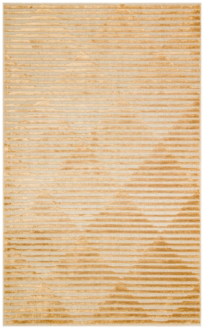 Eko Halı ZENITH DYED ZNT 02 Antik Altın Yüksek Alçak Dokulu Naturel Yün ve Viskon Modern Dokuma Halı