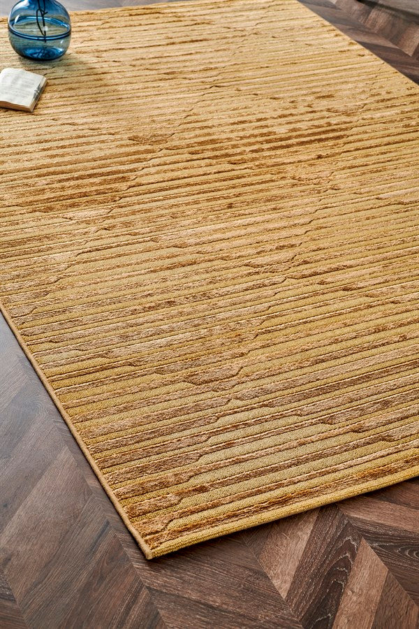 ZENITH DYED ZNT 02 Antik Altın halı - Overlok kenar bitimli (görünüm 7)