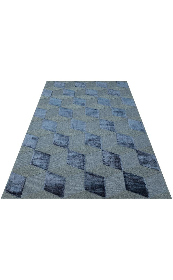 ZENITH DYED ZNT 05 Lacivert halı - 80x150 ölçü seçenekleri