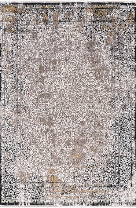 Pierre Cardin Estella EC13A vizon gri eskitme desenli modern halı