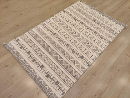 Jusco Halı Palmiye 093C İskandinav Tarzı Halı (İstediğiniz Ölçüde Yapılır)