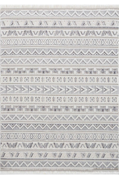 Jusco Halı Palmiye 093C İskandinav Tarzı Halı (İstediğiniz Ölçüde Yapılır)
