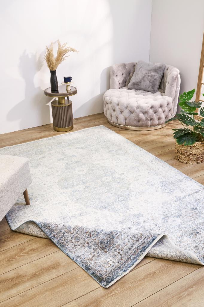 Apex Halı Heriz 8215 Mavi – görsel 6
