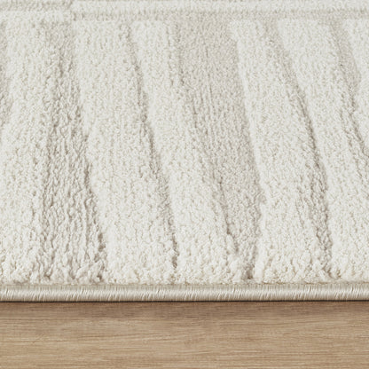 Kaşmir Halı 7/24 Plushy Tova Krem – görsel 6