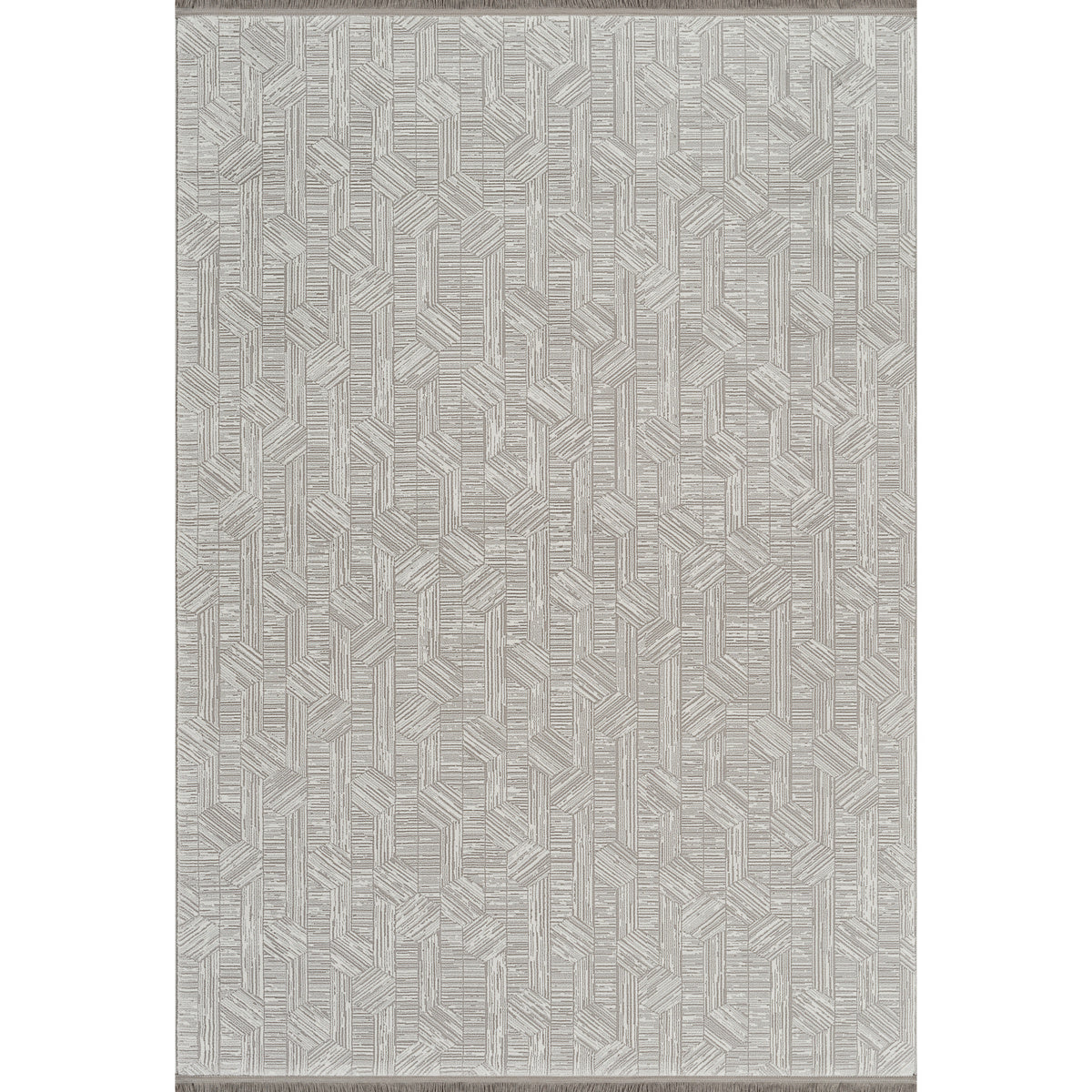 Kaşmir Halı 7/24 Sahara Softline Aura Gri – görsel 2