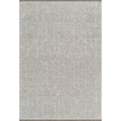 Kaşmir Halı 7/24 Sahara Softline Aura Gri – görsel 2
