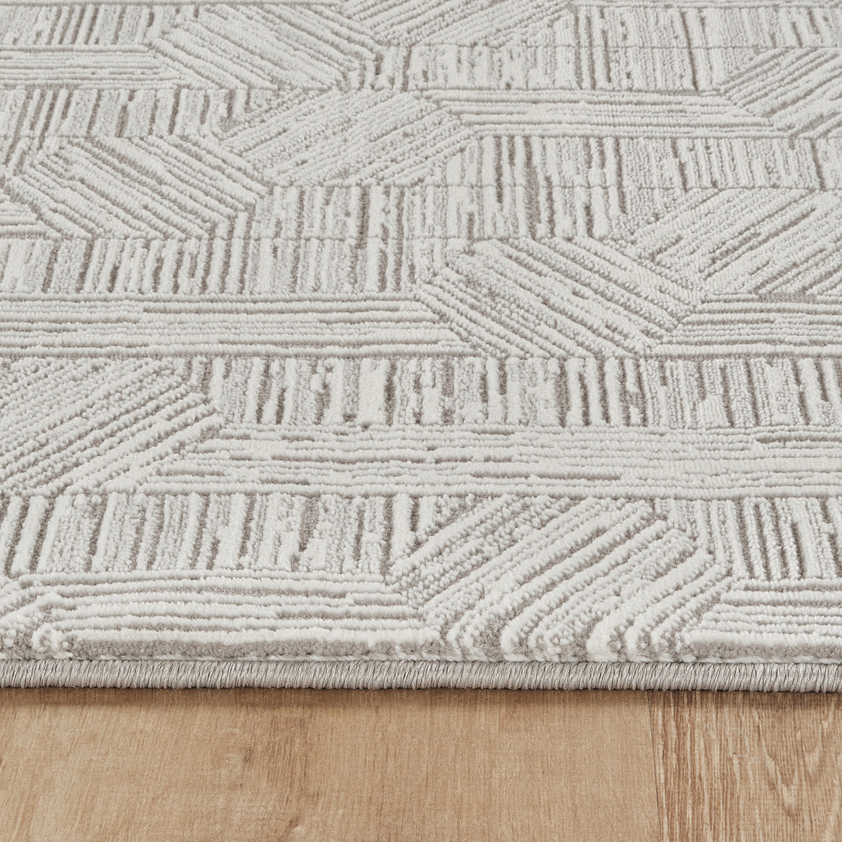 Kaşmir Halı 7/24 Sahara Softline Aura Gri – görsel 4