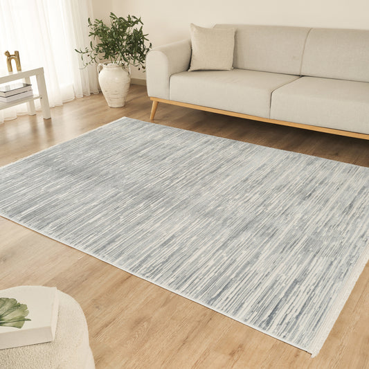 Kaşmir Halı 7/24 Sahara Softline Noya Mavi