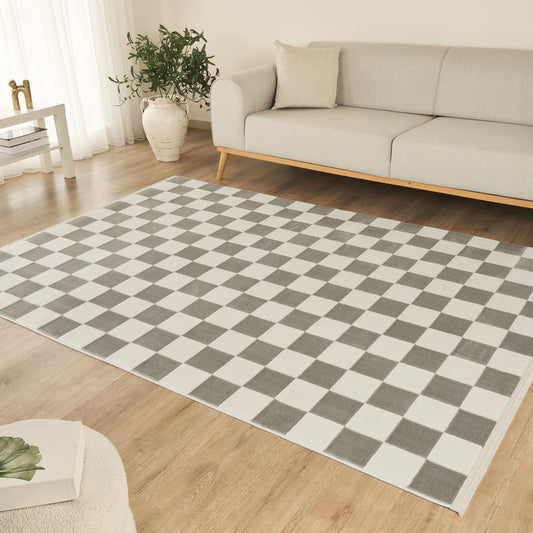 Kaşmir Halı 7/24 Sahara Softline Elen Gri