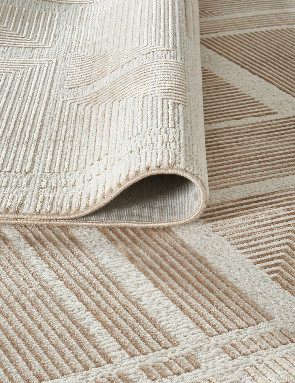 Apex Halı Mono Luxe 4033 Vizon – görsel 5