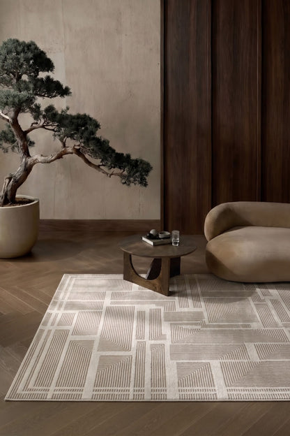 Apex Halı Mono Luxe 4033 Vizon