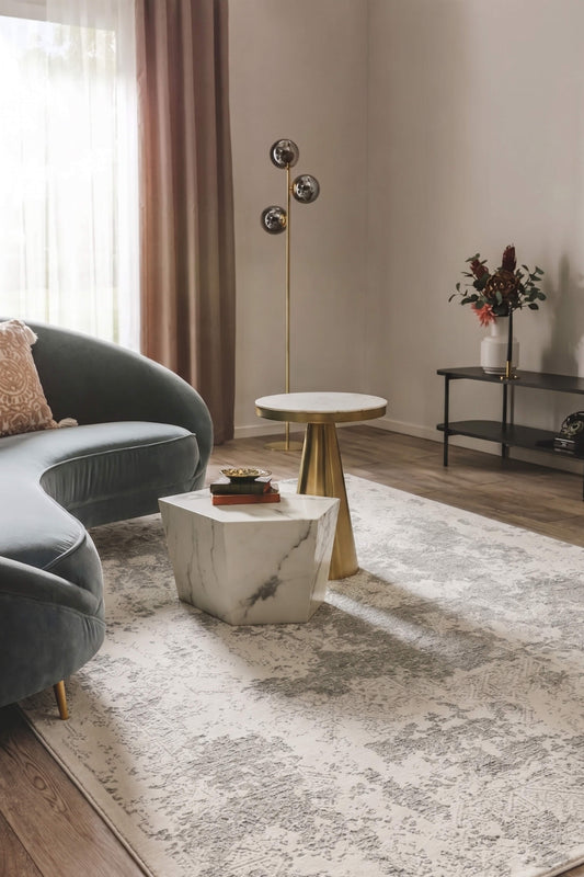 Apex Halı Mono Luxe 4051 Krem