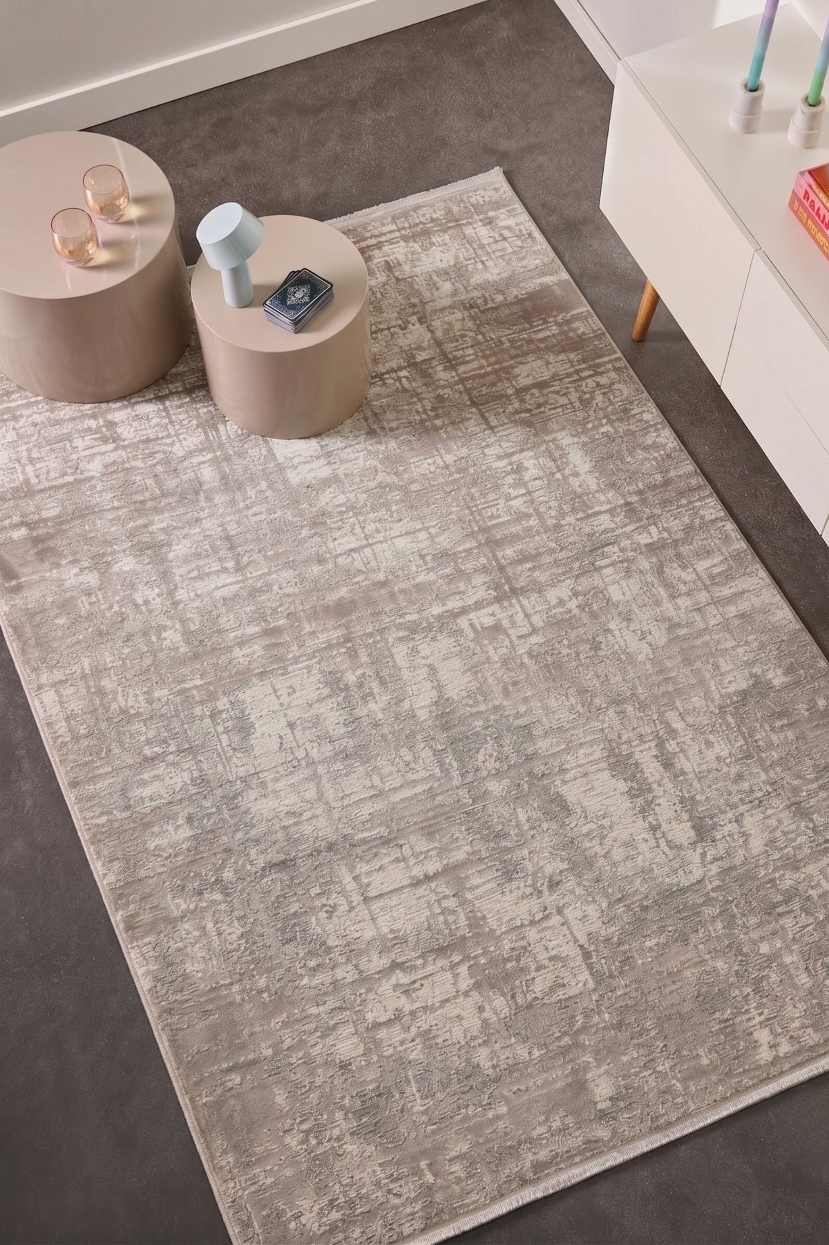 Apex Halı Mono Luxe 4062 Vizon