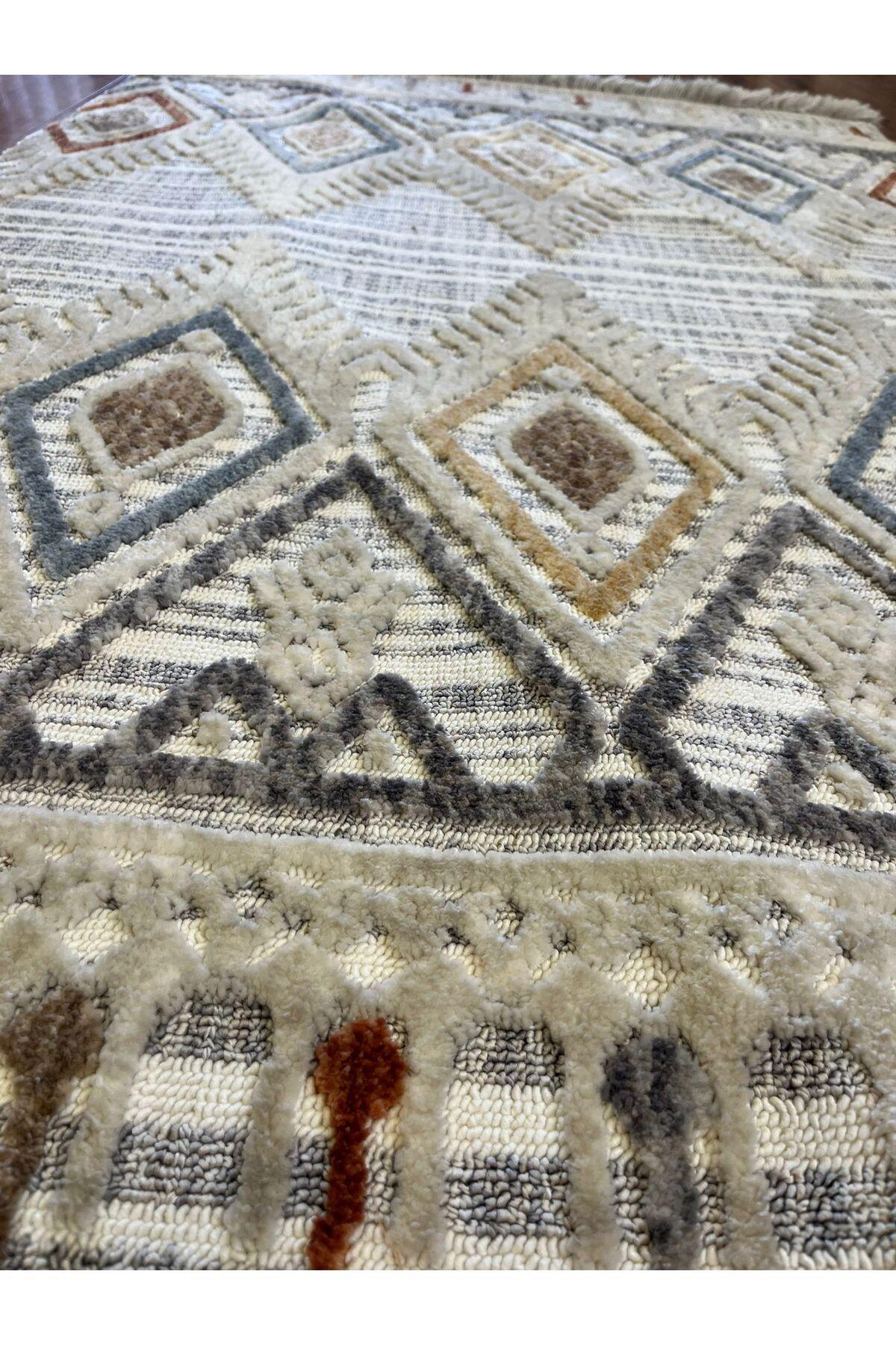 Jusco Halı Palmiye 098M İskandinav Tarzı Halı