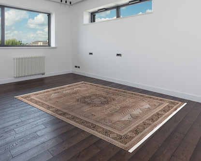 Pierre Cardin Halı Estella EC05A halı bant pencereli odada