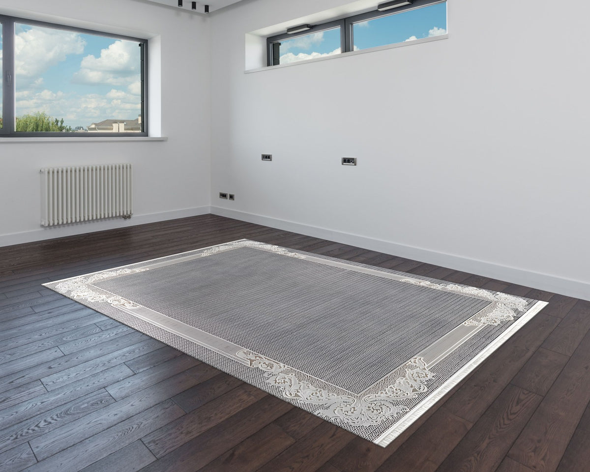 Pierre Cardin Halı Estella EC14A halı bant pencereli odada
