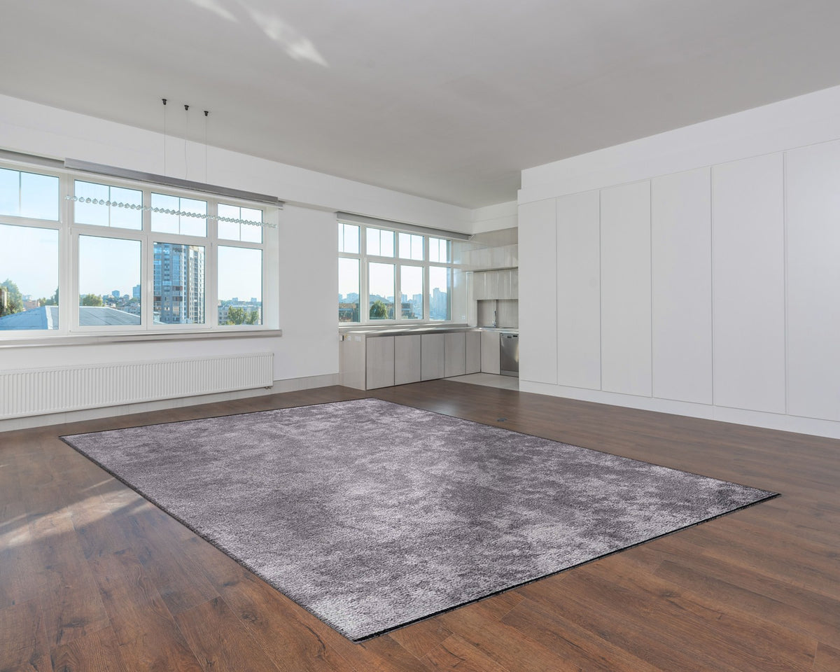 Royal Halı Alanis QG04A halı beyaz loft salonda