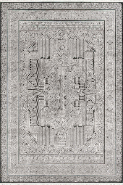 Royal Halı Bearny TD01D – Canlı Renkli, Modern, Viskon Akrilik Halı