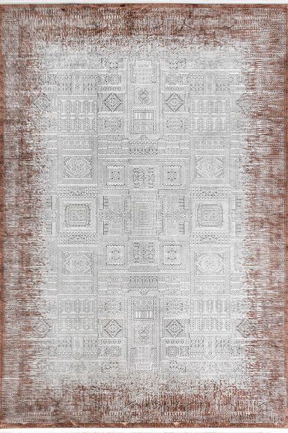 Royal Halı Bearny TD02A – Canlı Renkli, Modern, Viskon Akrilik Halı