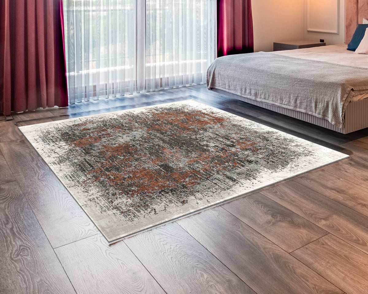 Royal Halı Bearny TD03A halı yatak odasında