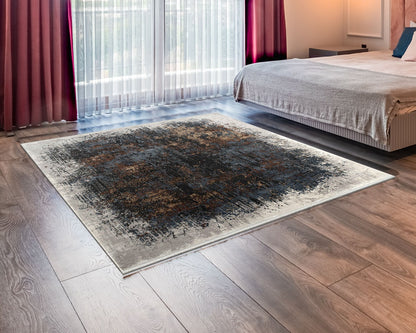 Royal Halı Bearny TD03C halı yatak odasında