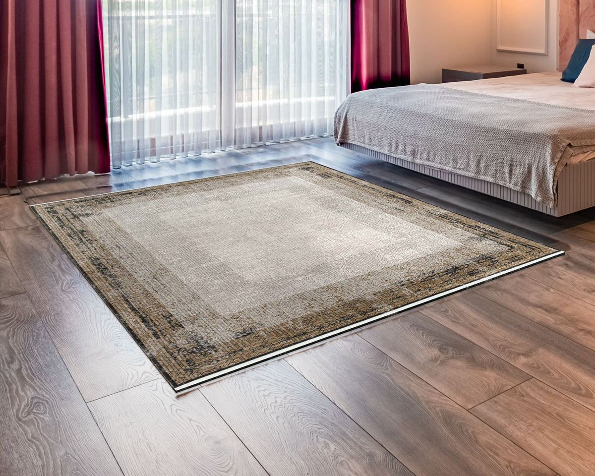 Royal Halı Bearny TD04A halı yatak odasında