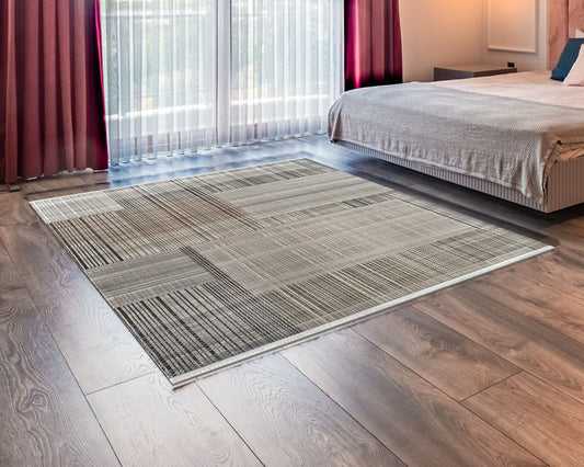 Royal Halı Bearny TD07A halı yatak odasında