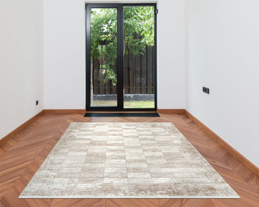 Royal Halı Diva DZ02A halı balkon kapılı odada