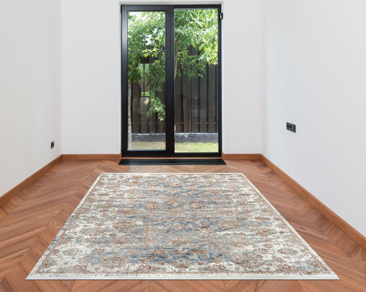 Royal Halı Diva DZ04B halı balkon kapılı odada