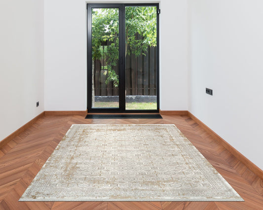 Royal Halı Diva DZ05A halı balkon kapılı odada