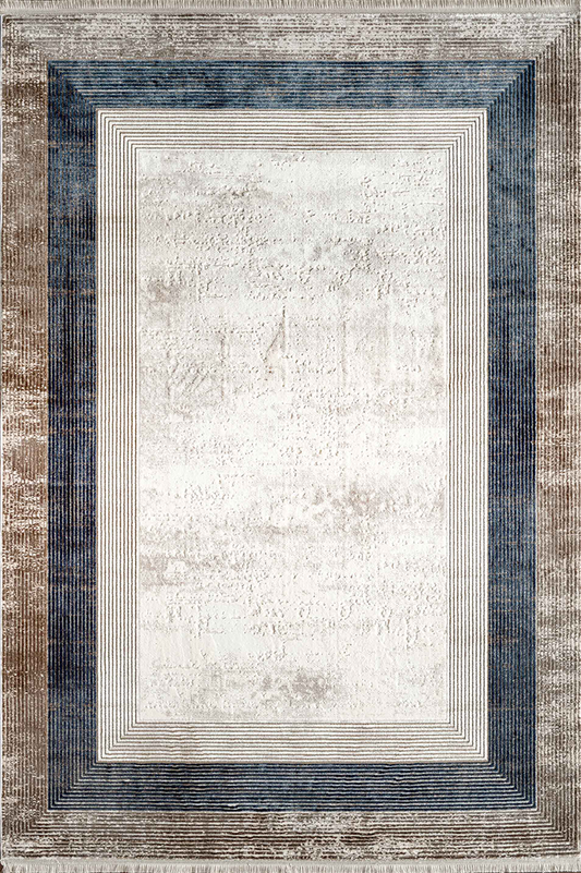 Royal Halı Kim Royal KC04B – Çerçeveli, Pamuk Tabanlı, Akrilik Halı