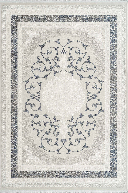 Royal Halı Kim Royal KC09B – Klasik Desenli, Pamuk Tabanlı, Akrilik  Halı