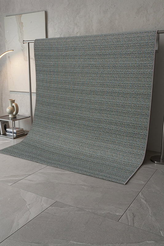 Apex Halı Sisal Premium 1824 SP Mavi Antrasit Kesme