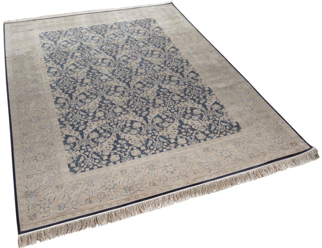 Apex Halı Vendome Palace 5461 Lacivert Krem – görsel 4