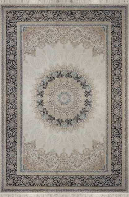 Apex Halı Vendome Palace 5471 Lacivert Krem – görsel 3