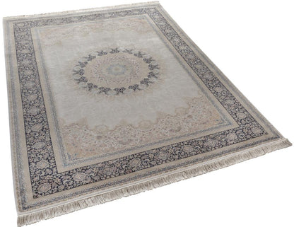 Apex Halı Vendome Palace 5471 Lacivert Krem – görsel 5